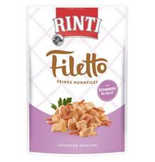 Rinti Dog Filetto kapsa kuře+šunka v želé 100 g Rinti Dog Filetto kapsa kuře+šunka v želé 100 g