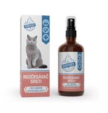 Rozčesávač srsti pro kočky TOPVET 100ml Rozčesávač srsti pro kočky TOPVET 100ml