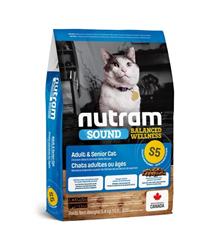 Nutram Sound Adult/Senior Cat 5,4 kg Nutram Sound Adult/Senior Cat 5,4 kg