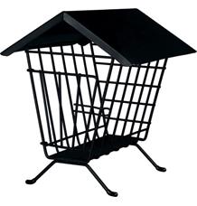 Samostatně stojící krmítko na seno, kovové 20 x 23 x 20 cm