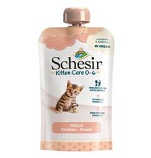 Schesir Cat kaps. Kitten kuře v krému 150g Schesir Cat kaps. Kitten kuře v krému 150g