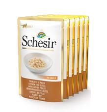 Schesir Cat kapsa Adult Monoprot. kuře 6X85g Schesir Cat kapsa Adult Monoprot. kuře 6X85g