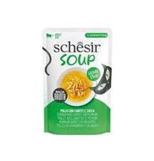 Schesir Cat kapsa Adult Soup kuře/mrkev/dýně 40g