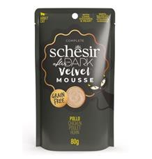 Schesir Cat kapsa After Dark Velvet Mousse kuře 80g Schesir Cat kapsa After Dark Velvet Mousse kuře 80g