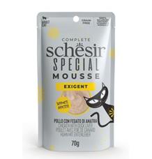 Schesir Cat kapsa Special Mousse Exigent kuře/játra70g Schesir Cat kapsa Special Mousse Exigent kuře/játra70g