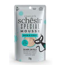 Schesir Cat kapsa Special Mousse Skin&Coat los/kuř 70g Schesir Cat kapsa Special Mousse Skin&Coat los/kuř 70g