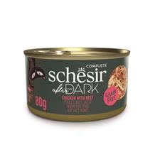 Schesir Cat konz. After Dark Wholefood kuře/hovězí  80 g