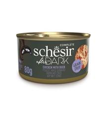 Schesir Cat konz. After Dark Wholefood kuře/kachna 80g Schesir Cat konz. After Dark Wholefood kuře/kachna 80g