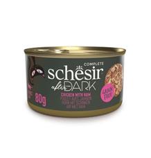 Schesir Cat konz. After Dark Wholefood kuře/šunka 80g Schesir Cat konz. After Dark Wholefood kuře/šunka 80g