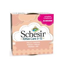 Schesir Cat konz. Kitten kuře v pěně 85 g Schesir Cat konz. Kitten kuře v pěně 85 g