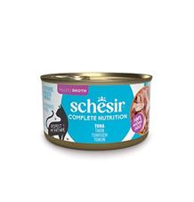 Schesir Cat konz.Compl.Nutrition Tuňák vývar 85g