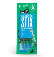 Schesir Cat pochoutka Stix Liquid Snack tuňák 6x15g Schesir Cat pochoutka Stix Liquid Snack tuňák 6x15g