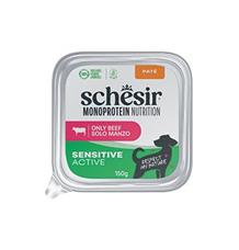 Schesir Dog vanička Monoprot.Active Hovězí paté 150g