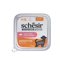 Schesir Dog vanička Monoprotein Šunka paté 150g