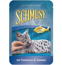 Schmusy Cat Kapsa Fish Sardinky V Želé