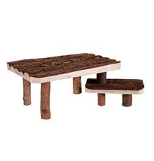 Schodiště pro morče, králíka 2 patra 37x17x28 cm 1 ks