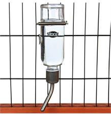 Skleněná napáječka pro morčata 250 ml s úchytem na klec 1 ks Skleněná napáječka pro morčata 250 ml s úchytem na klec 1 ks