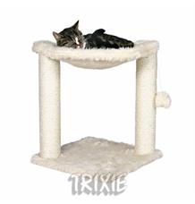 Škrábadlo BAZA dva sloupky s lehátkem - krémové 50cm Škrábadlo BAZA dva sloupky s lehátkem - krémové 50cm