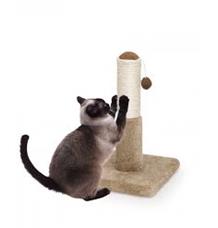 ŠKRABADLO HNĚDÉ 37x37x40cm 1 ks ŠKRABADLO HNĚDÉ 37x37x40cm 1 ks