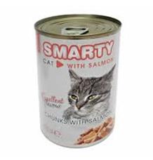 SMARTY Cat Losos chunks, konzerva 400g