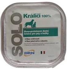 SOLO Coniglio 100% (králík) vanička 300g SOLO Coniglio 100% (králík) vanička 300g