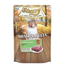 Stuzzy Cat kapsa Monoprotein Telecí paté  85g