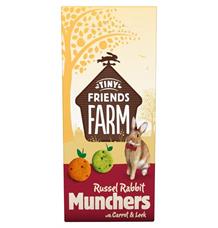 Supreme Tiny FARM Snack Russel Munchers - králík 120 g Supreme Tiny FARM Snack Russel Munchers - králík 120 g