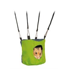 Šustící jeskyň pro křečka, na zavěšení do klece 10x9 cm 1 ks Šustící jeskyň pro křečka, na zavěšení do klece 10x9 cm 1 ks