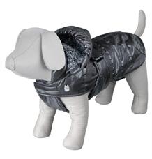 Tmavě šedá, lesklá zateplená vesta CHIANTI