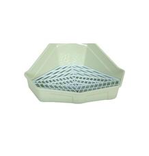 Toaleta pro hlodavce COSY rohová zelená Zolux 1ks