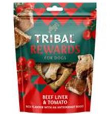 TRIBAL Rewards Snack Beef Liver & Tomato 125 g TRIBAL Rewards Snack Beef Liver & Tomato 125 g