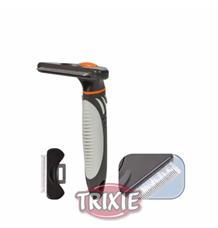 Trimovací hrablo s výměnitelnou hlavou 7x15 cm pro malé psy 1 ks Trimovací hrablo s výměnitelnou hlavou 7x15 cm pro malé psy 1 ks