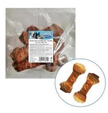 Uzel buvolí obalený kachním masem JUKO Snacks 15 cm 