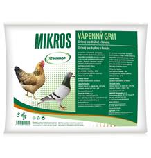 Mikros VPC vápenný grit plv 10 kg Mikros VPC vápenný grit plv 10 kg