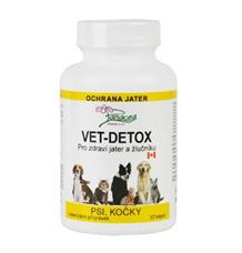 Vet-Detox pro zdraví jater a žlučníku 30 cps