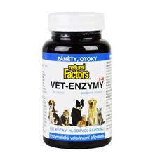 Vet-Enzymy 90tablet podpora hojení, záněty, otoky 90tbl