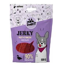 VetExpert Mr.Bandit pochoutka JERKY kachní filety 80g VetExpert Mr.Bandit pochoutka JERKY kachní filety 80g