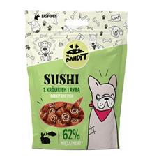 VetExpert Mr.Bandit pochoutka SUSHI králík a ryba 500g VetExpert Mr.Bandit pochoutka SUSHI králík a ryba 500g