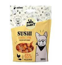 VetExpert Mr.Bandit pochoutka SUSHI kuře a ryba  80g