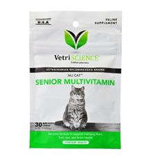 VetriScience Nu-Cat Senior potr.doplň st.kočky 37,5g VetriScience Nu-Cat Senior potr.doplň st.kočky 37,5g