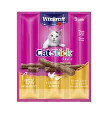 Vitakraft Cat poch. Stick Classic drůbež+játra