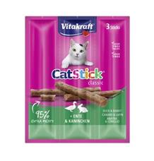 Vitakraft Cat pochoutka Stick mini  Rabb.+Duck.