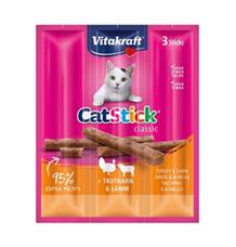 Vitakraft Cat poch. Stick Classic krůta+jehně 3x6g