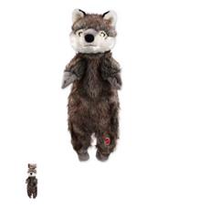 Hračka DOG FANTASY Skinneeez vlk plyšový 34 cm