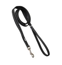 Vodítko Hurtta Casual Reflective ECO černé 180cm/20mm Vodítko Hurtta Casual Reflective ECO černé 180cm/20mm