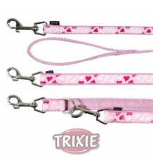 Vodítko ROSE HEART (XS-S) 1,2 m/15 mm Vodítko ROSE HEART (XS-S) 1,2 m/15 mm