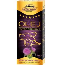 VITAR Veterinae Ostropestřec olej 1000 ml VITAR Veterinae Ostropestřec olej 1000 ml