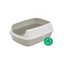 WC kočka MARYLOO 50 cm s vysokým okrajem, šedá