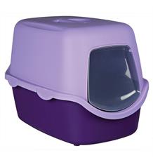 WC VICO kryté s dvířky, bez filtru tyrkysovo/ bílá