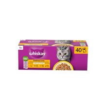 Whiskas kapsa Core drůbeží výběr v želé 40x85g